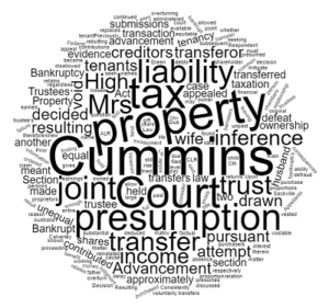 Advancement and Cummins A Bankrupt v Cummins bankruptcy lawyer