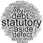 Setting Aside Statutory Demand Qld Defect in Demand