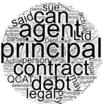 Legal Action to Recover Debt by an Agent