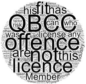 QBCC Licence Suspension or Cancellation for an Indictable Offence